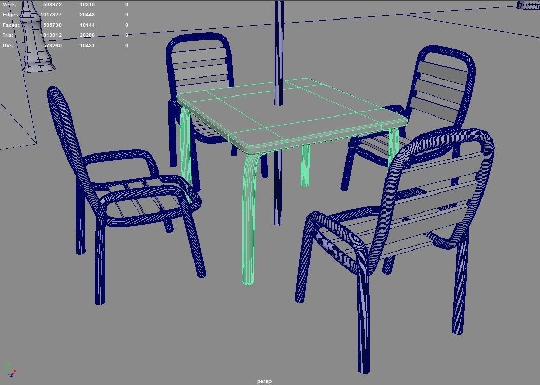 Village Town 3D model_12
