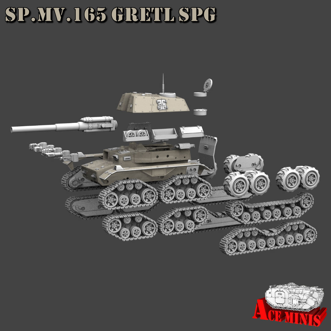 SPMV 165 GRETL SPG 3D print model_7