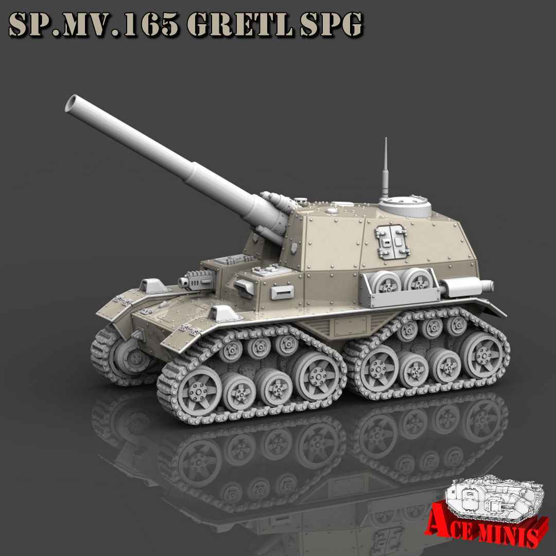 SPMV 165 GRETL SPG 3D print model_1
