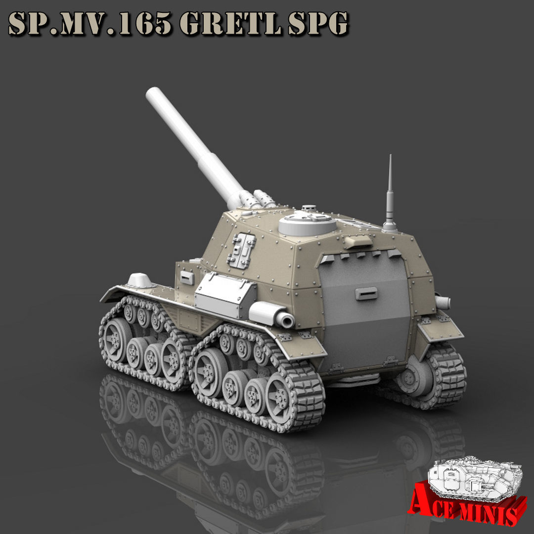 SPMV 165 GRETL SPG 3D print model_2