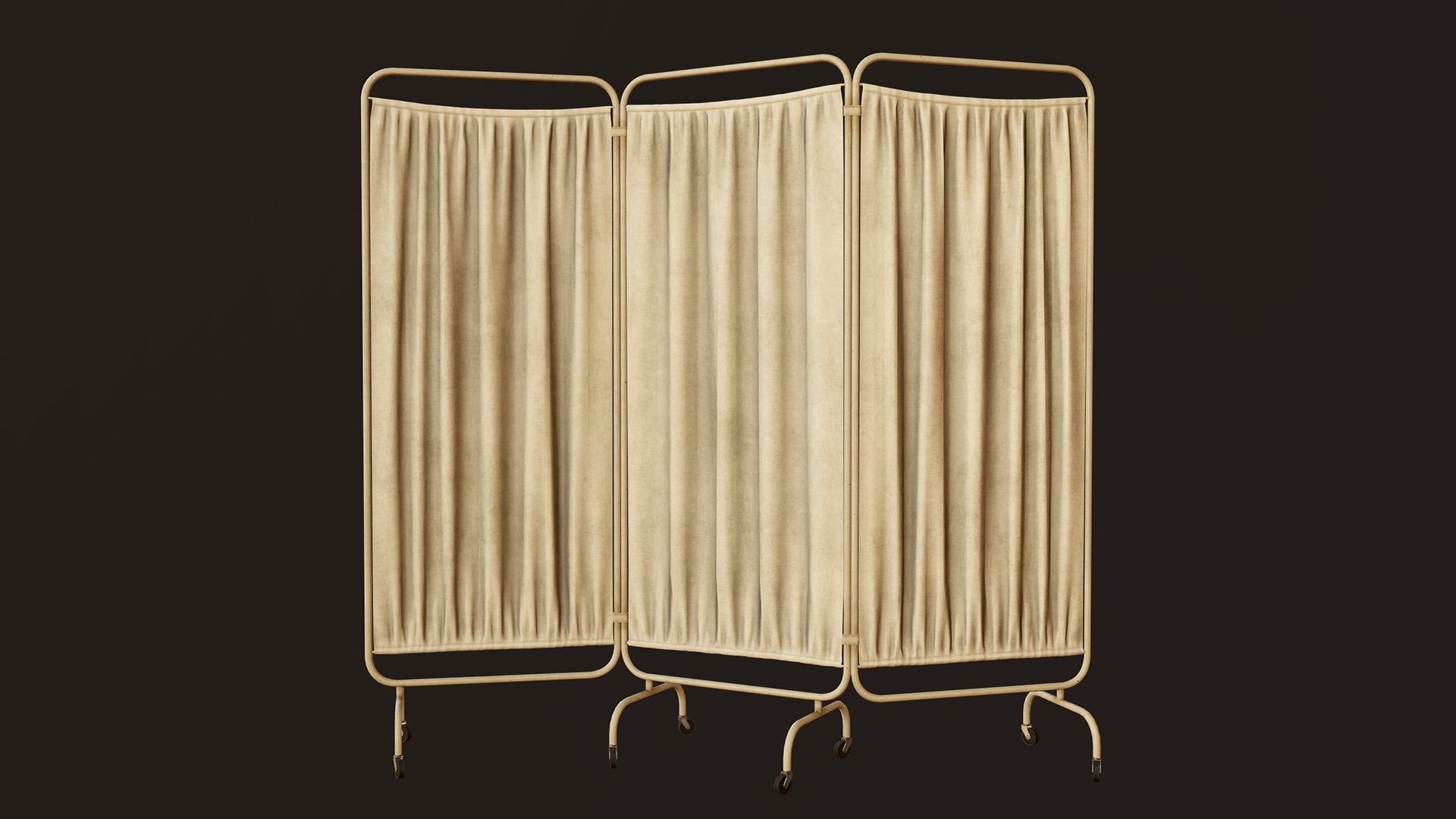 Victorian Hospital Props Pack Low-poly 3D model_17