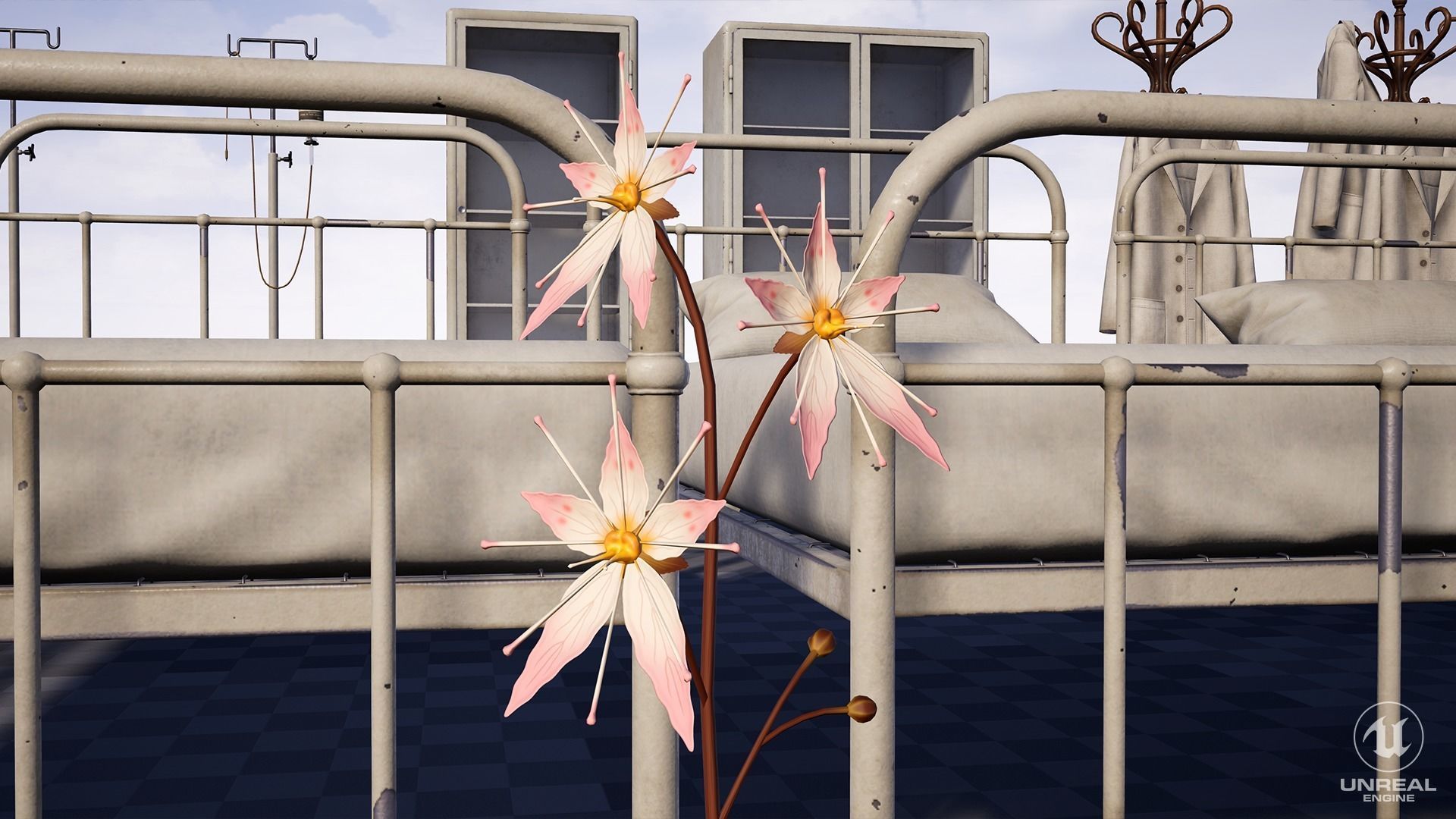 Victorian Hospital Props Pack Low-poly 3D model_23