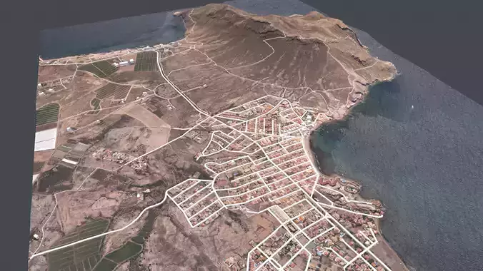 Cityscape Calabardina Murcia Spain