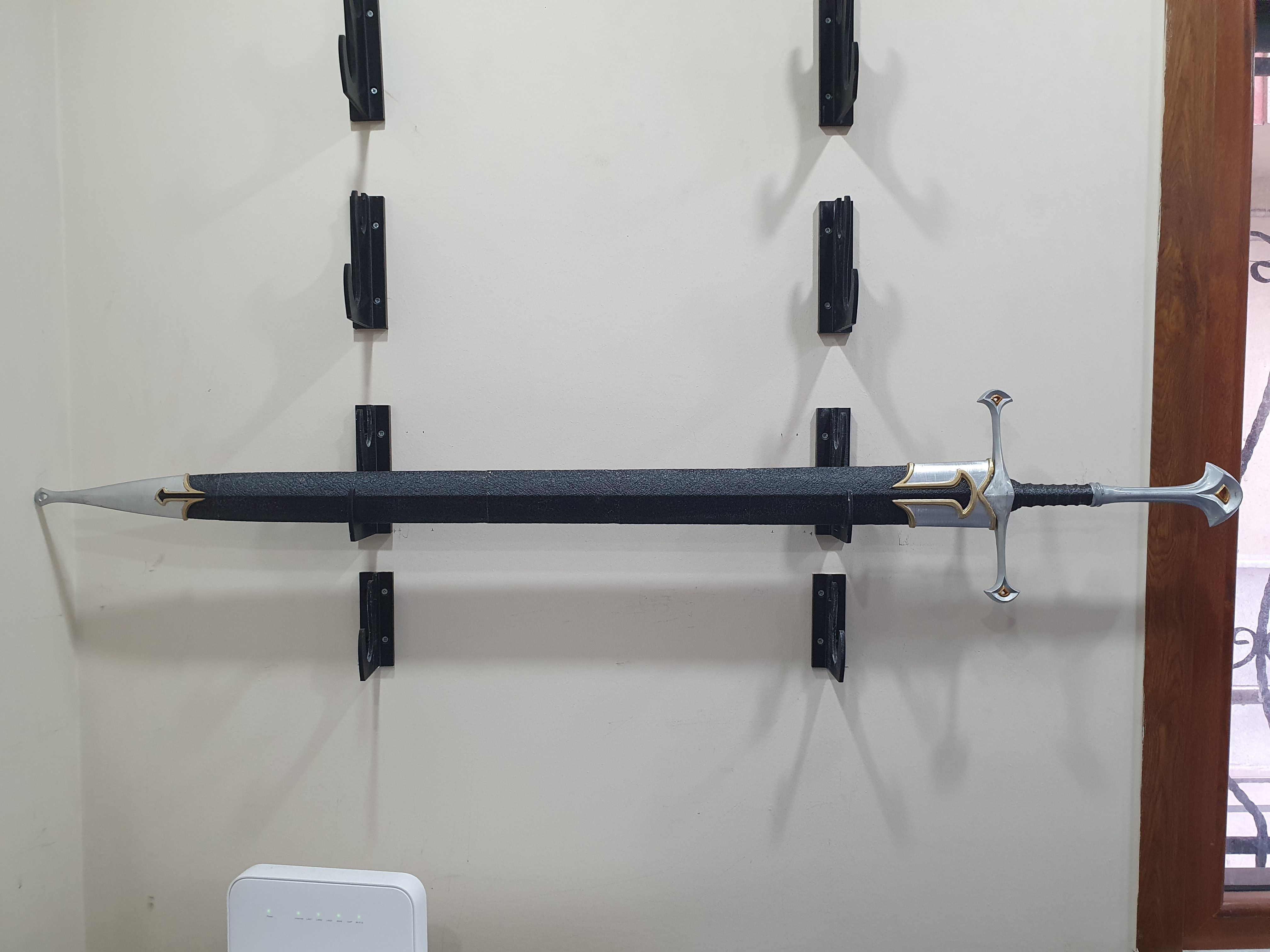 Anduril Lord of the Rings All Details Engraved Print Ready 3D print model_5