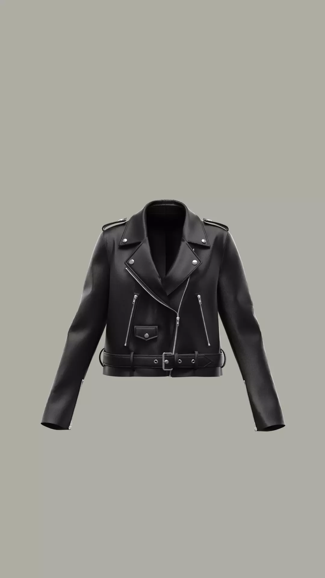 biker jacket 3D model | CGTrader
