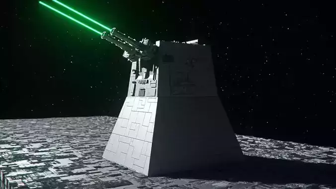 Death Star Canon 3D model