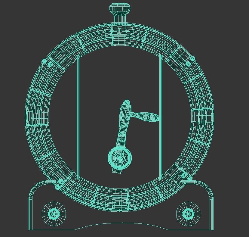 New wine barrel Free 3D model_4