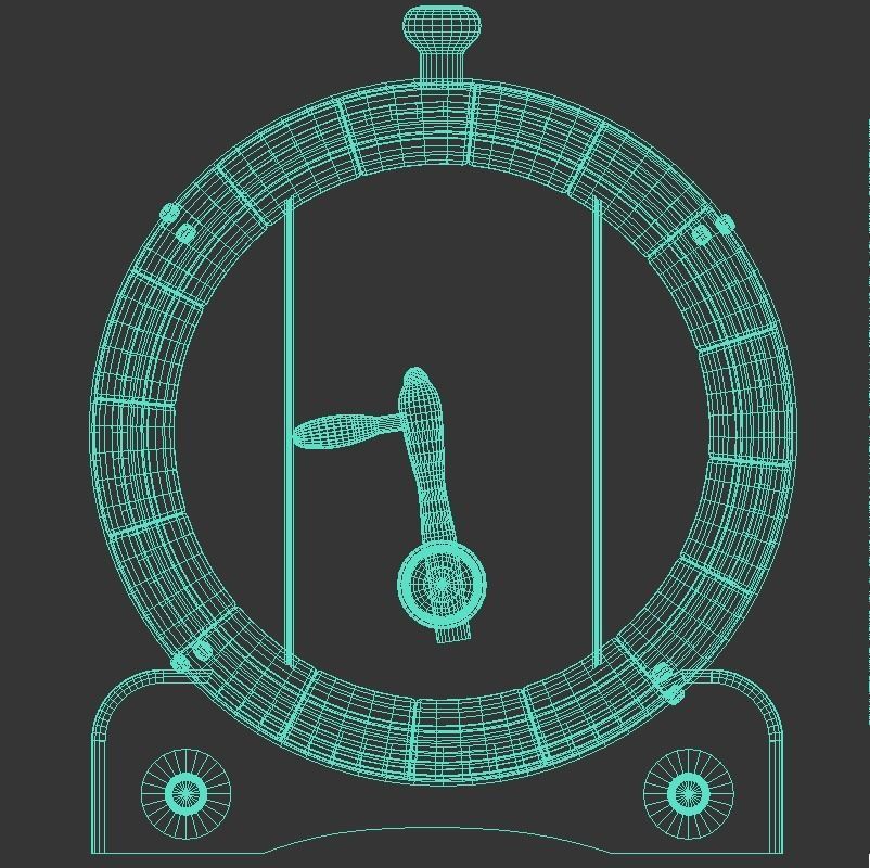 New wine barrel Free 3D model_6