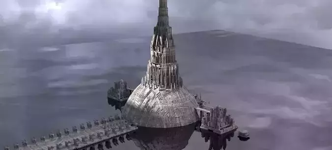 Hyborian Ancient Towers 3D model