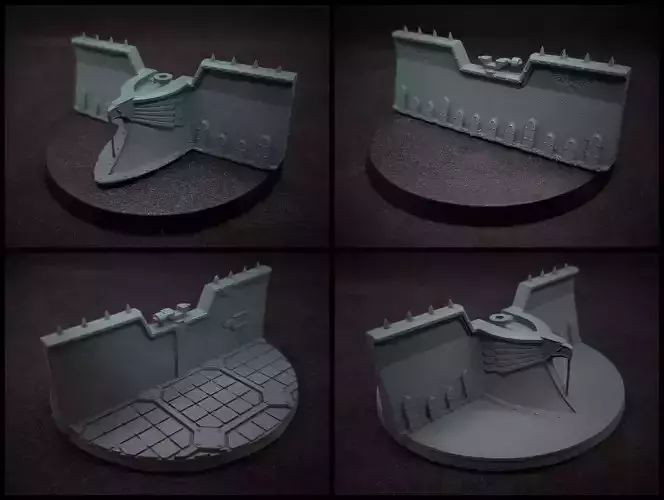 Heavy Weapon Barricades