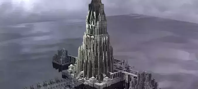 Ancient Tower designs 3D model