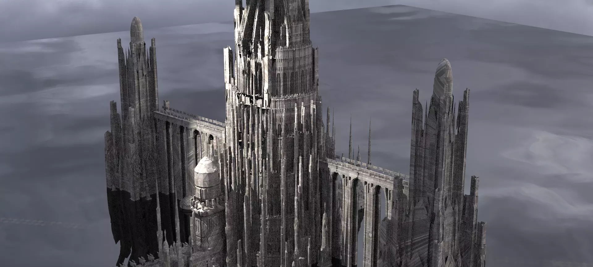 Hyborian Ancient Ruins Improved 3D model