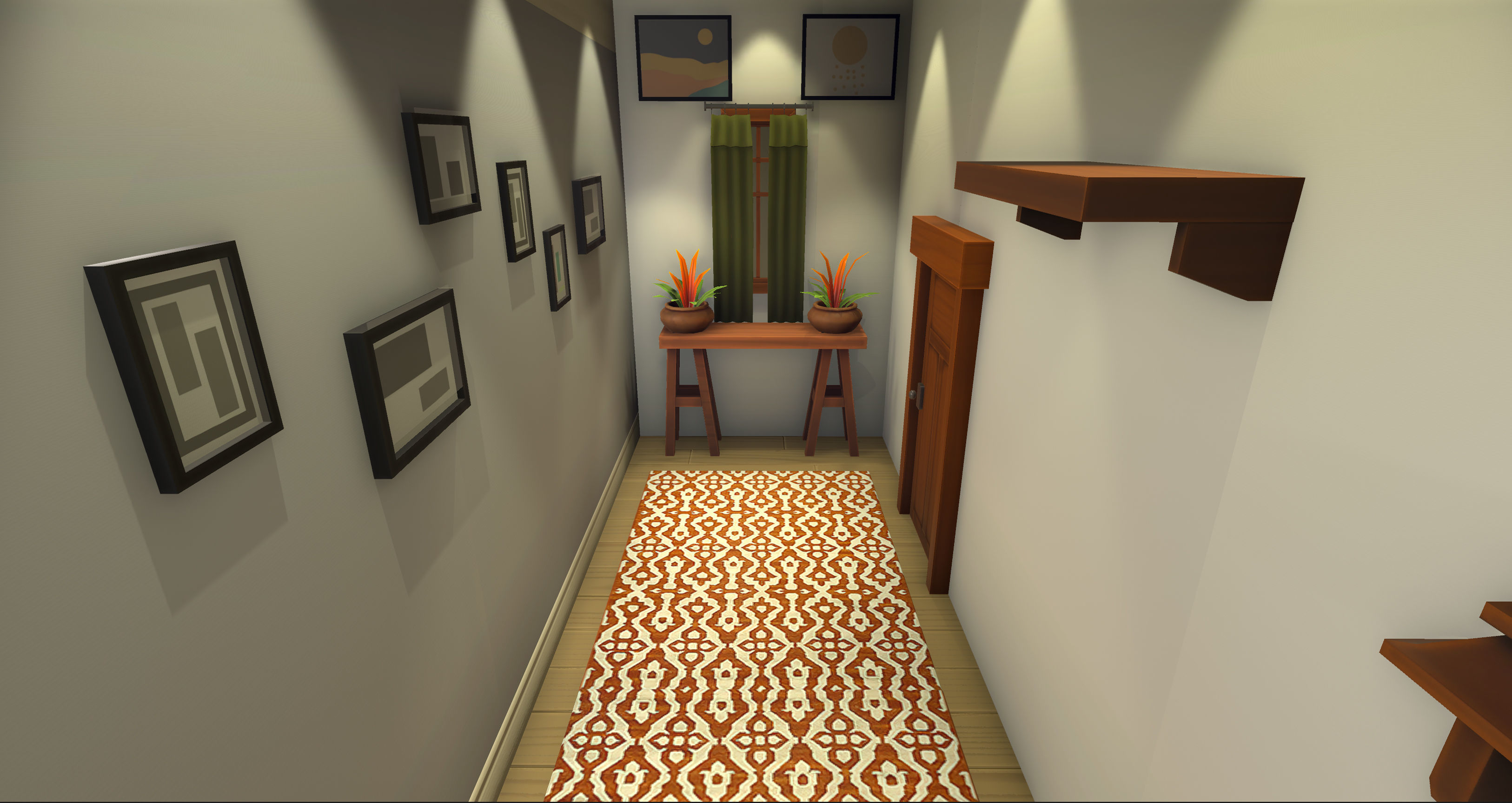 Stylized Interiors Megapack Low-poly 3D model_7