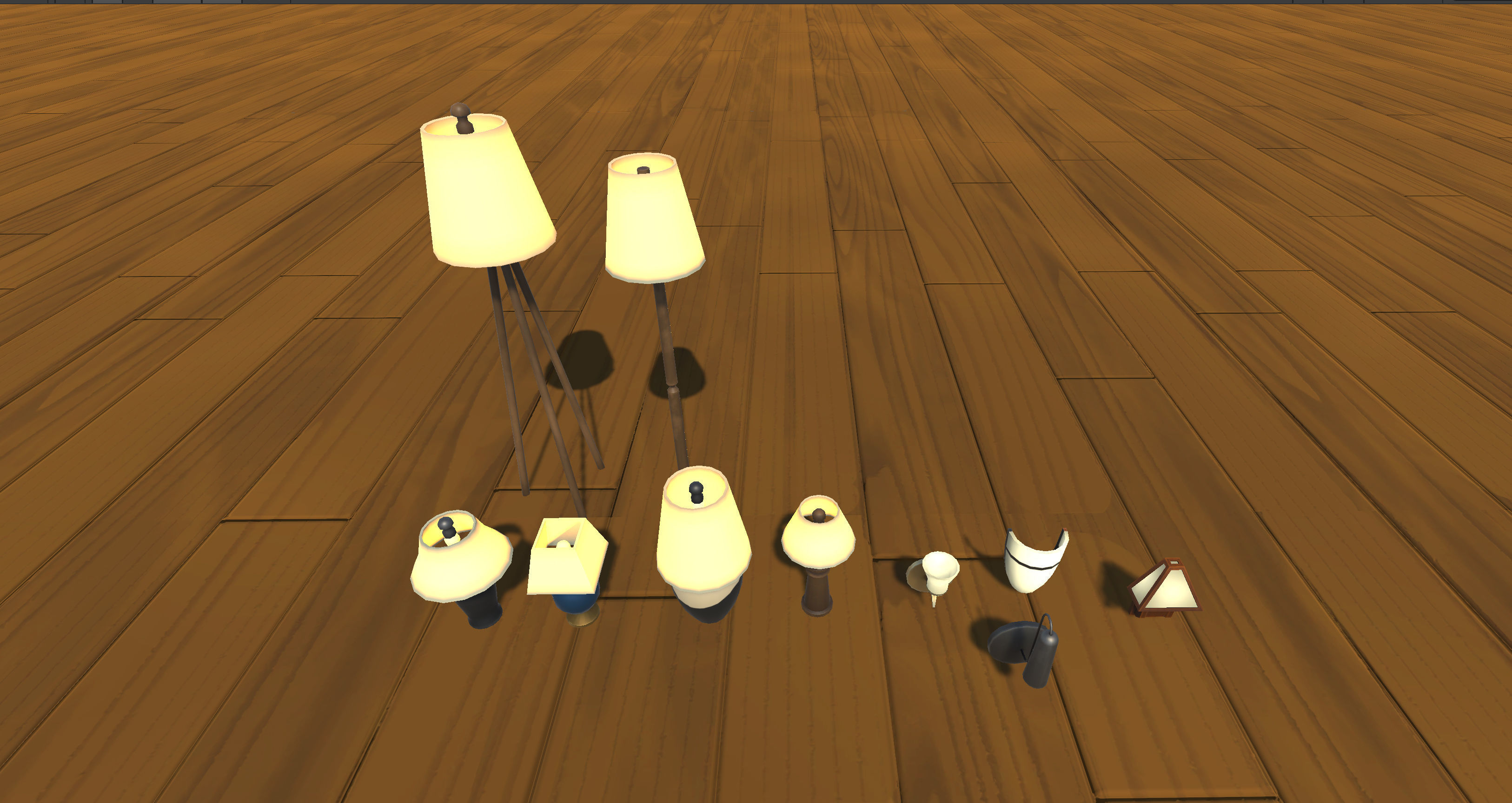 Stylized Interiors Megapack Low-poly 3D model_29