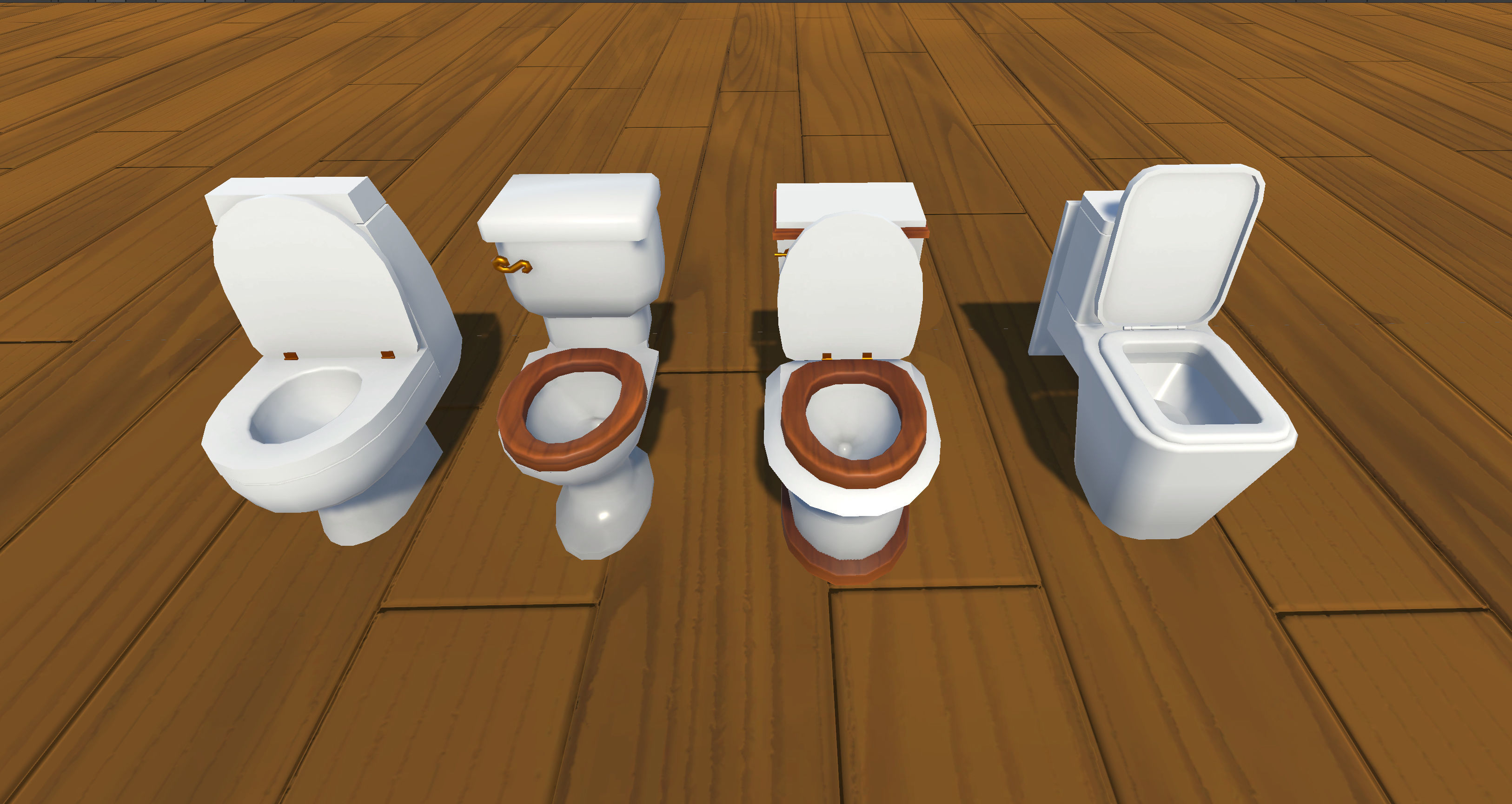 Stylized Interiors Megapack Low-poly 3D model_28