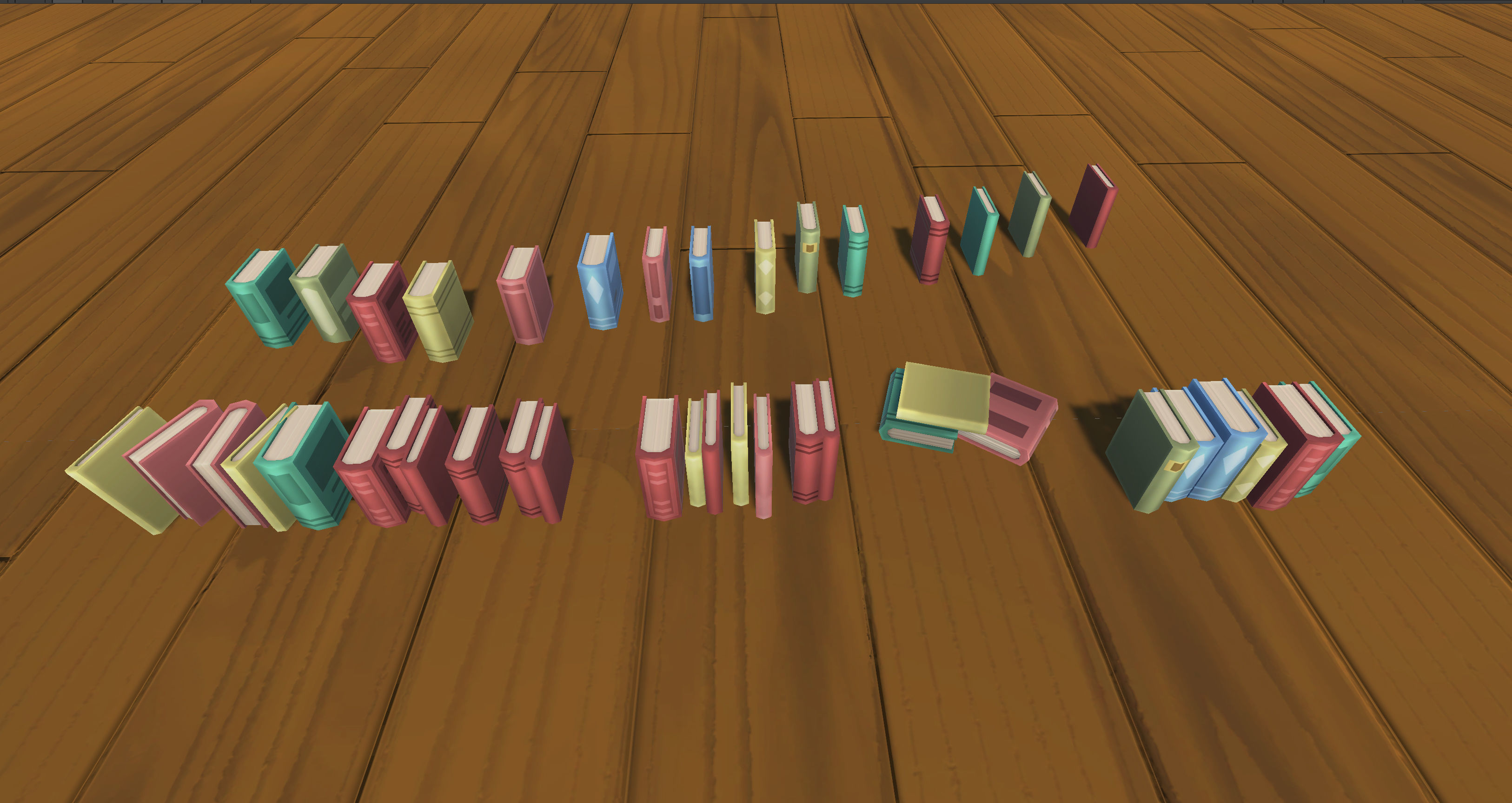 Stylized Interiors Megapack Low-poly 3D model_19