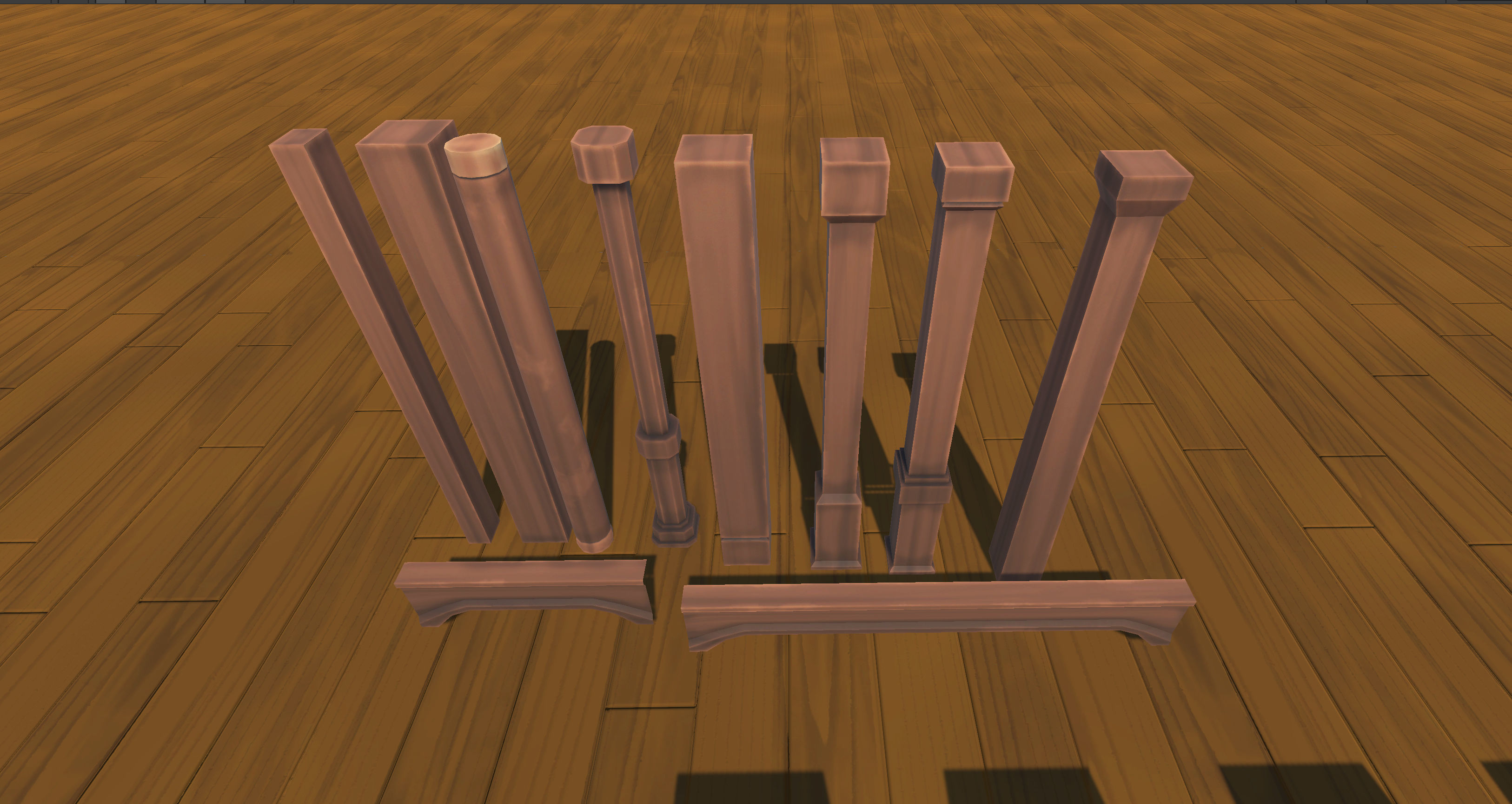 Stylized Interiors Megapack Low-poly 3D model_22