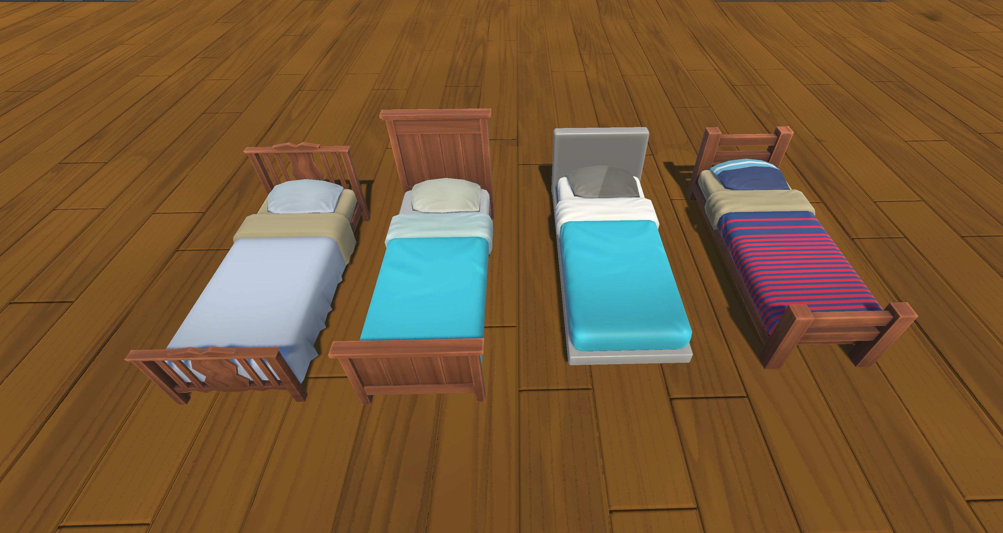 Stylized Interiors Megapack Low-poly 3D model_27