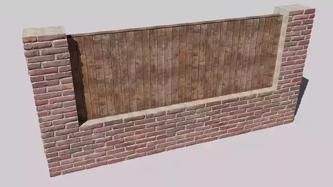 Fence 3d Model Free Download