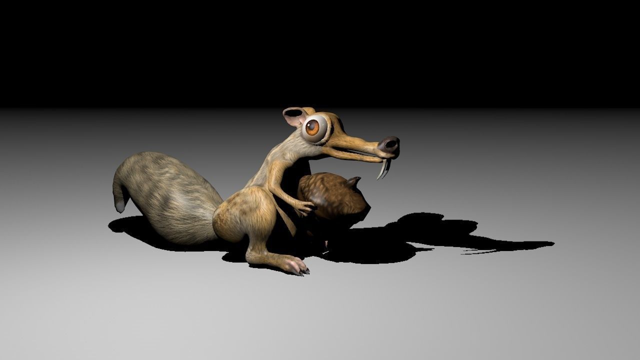 squirrel 3D model_16