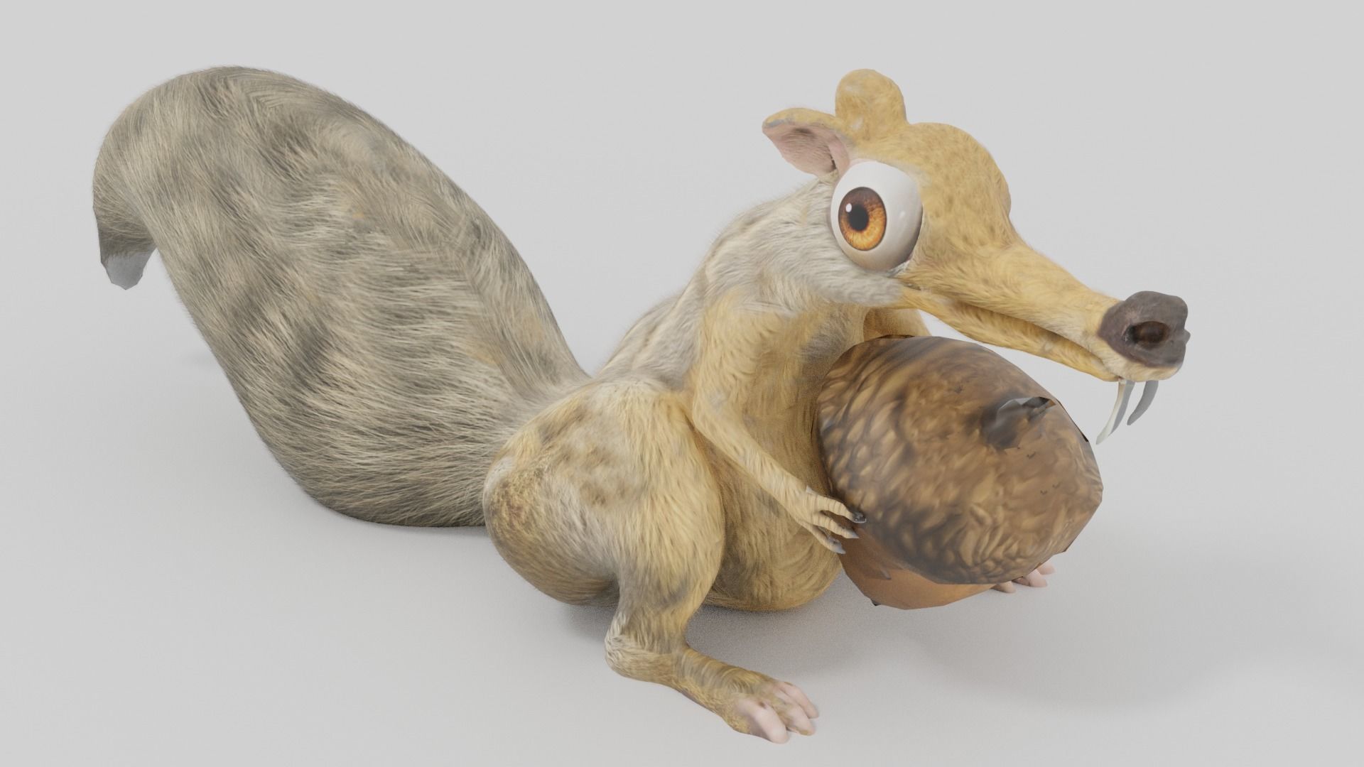 squirrel 3D model_1