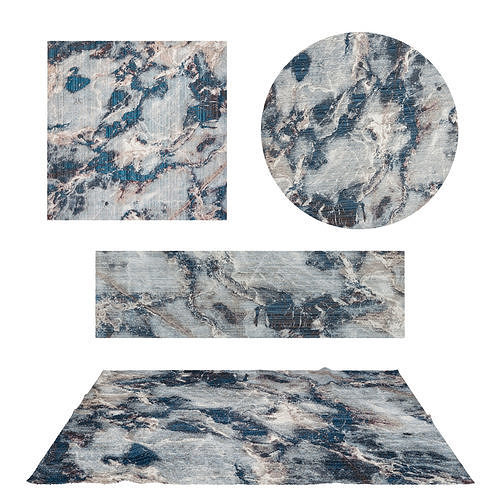 Rugs No 471 Low-poly 3D model