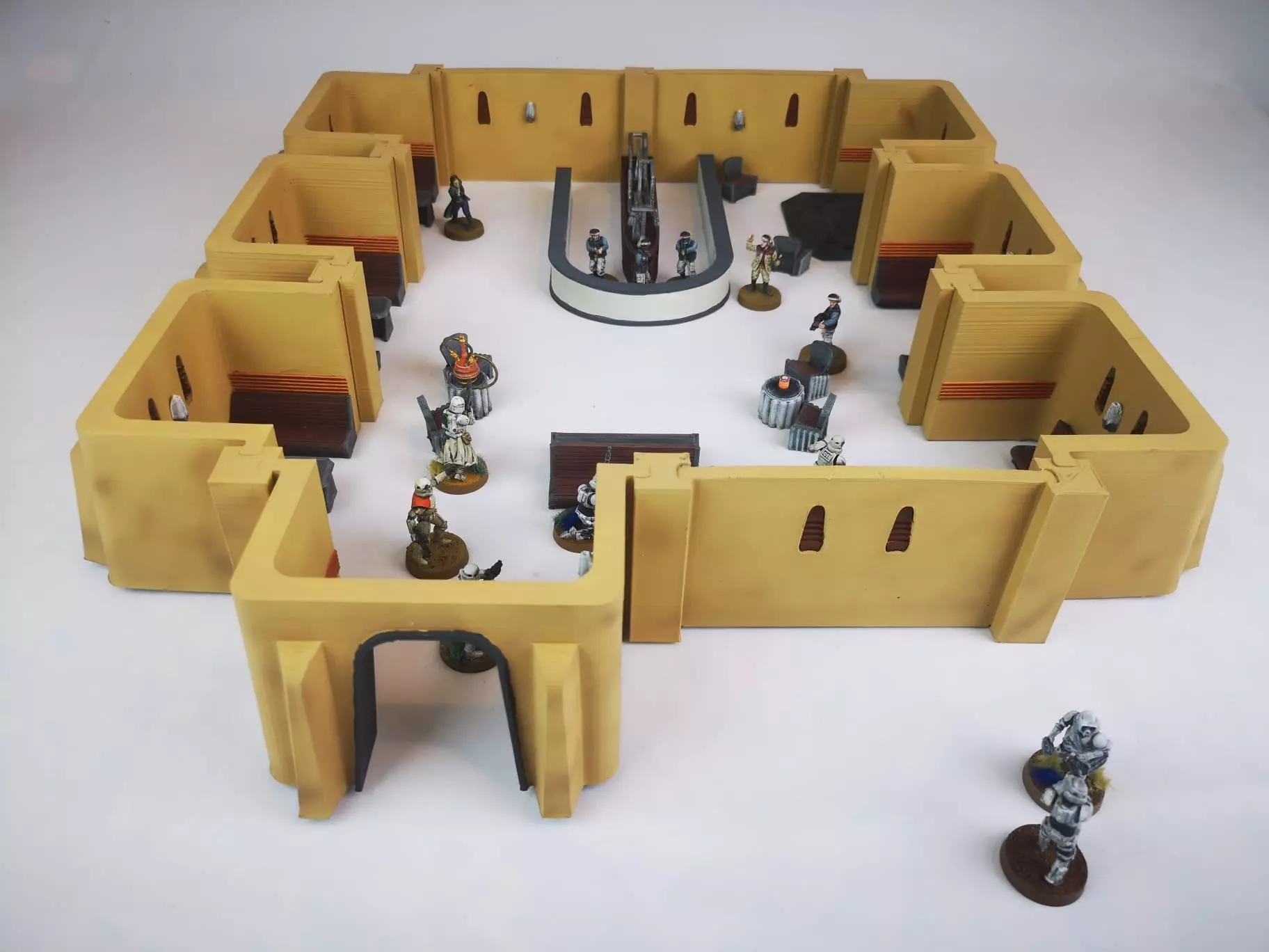 Legion Mos Eisley Modular Cantina Free 3D print model