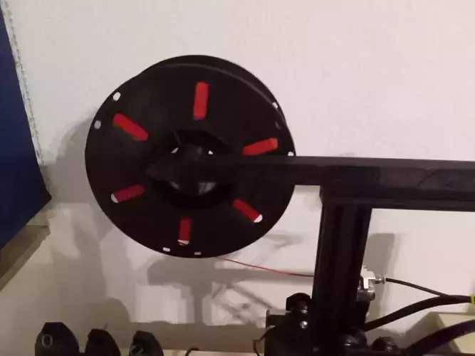 Ender 3 filament spool holder  3D print model
