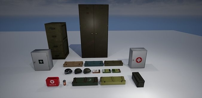 unlimited loot for package  Low-poly 3D model