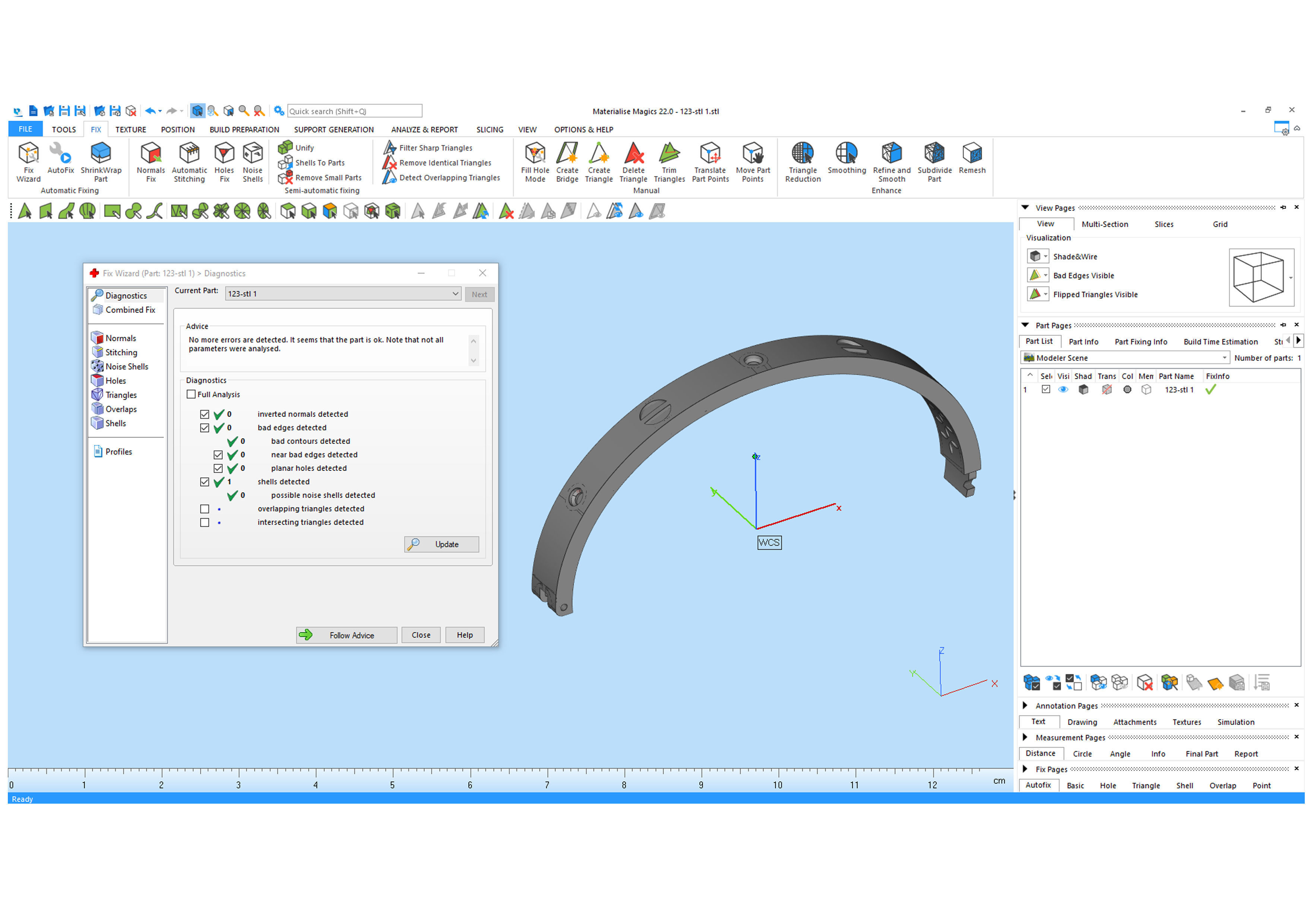 Bracelet with holes in it 3D print model_12