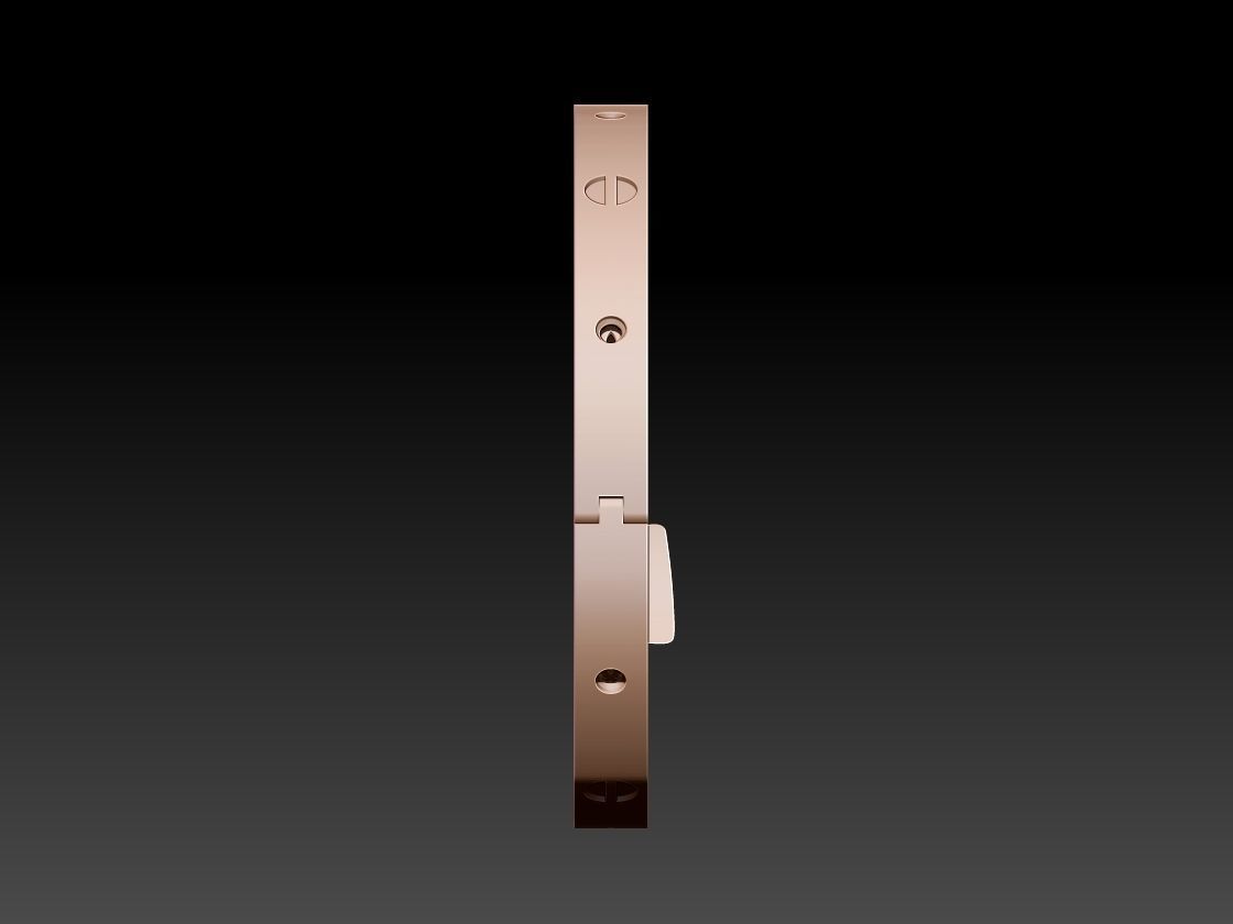 Bracelet with holes in it 3D print model_6