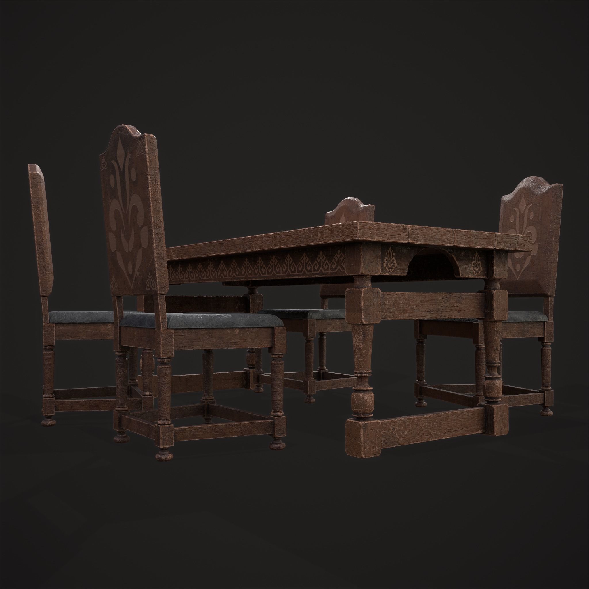 Elegant Table and Chair Collection _15