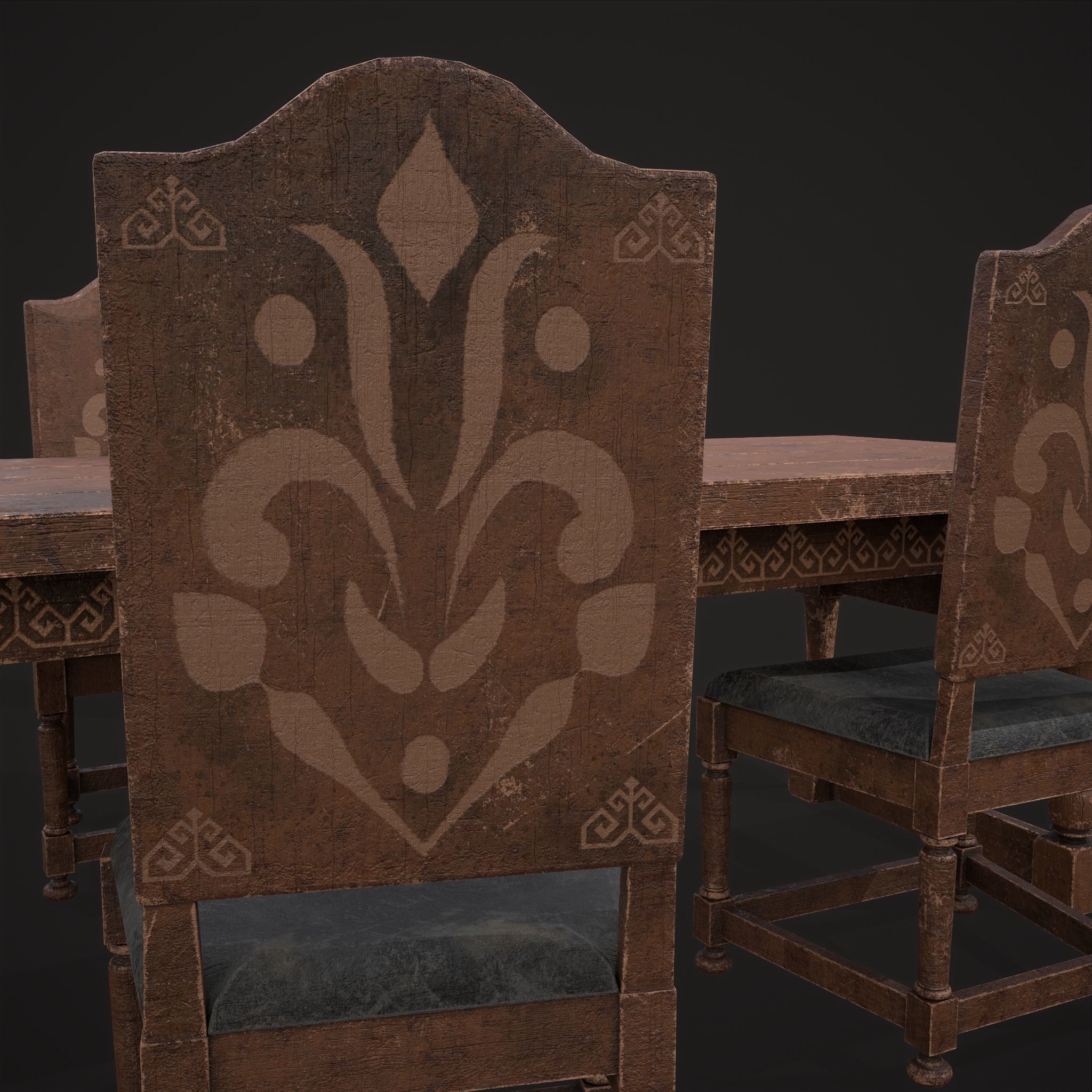 Elegant Table and Chair Collection _27