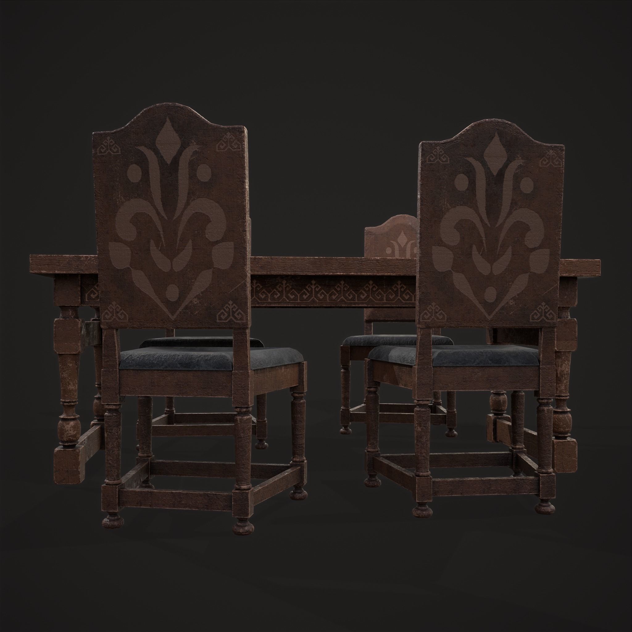Elegant Table and Chair Collection _13