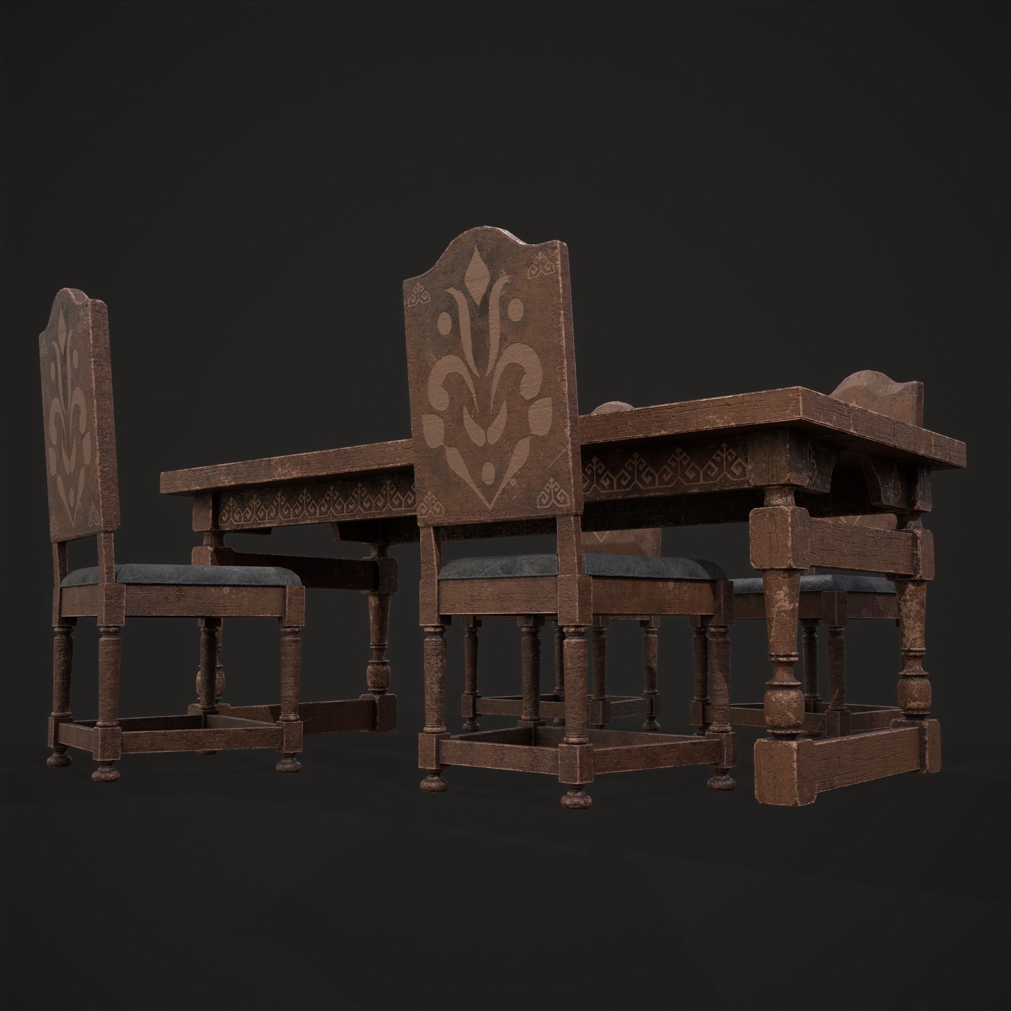 Elegant Table and Chair Collection _19