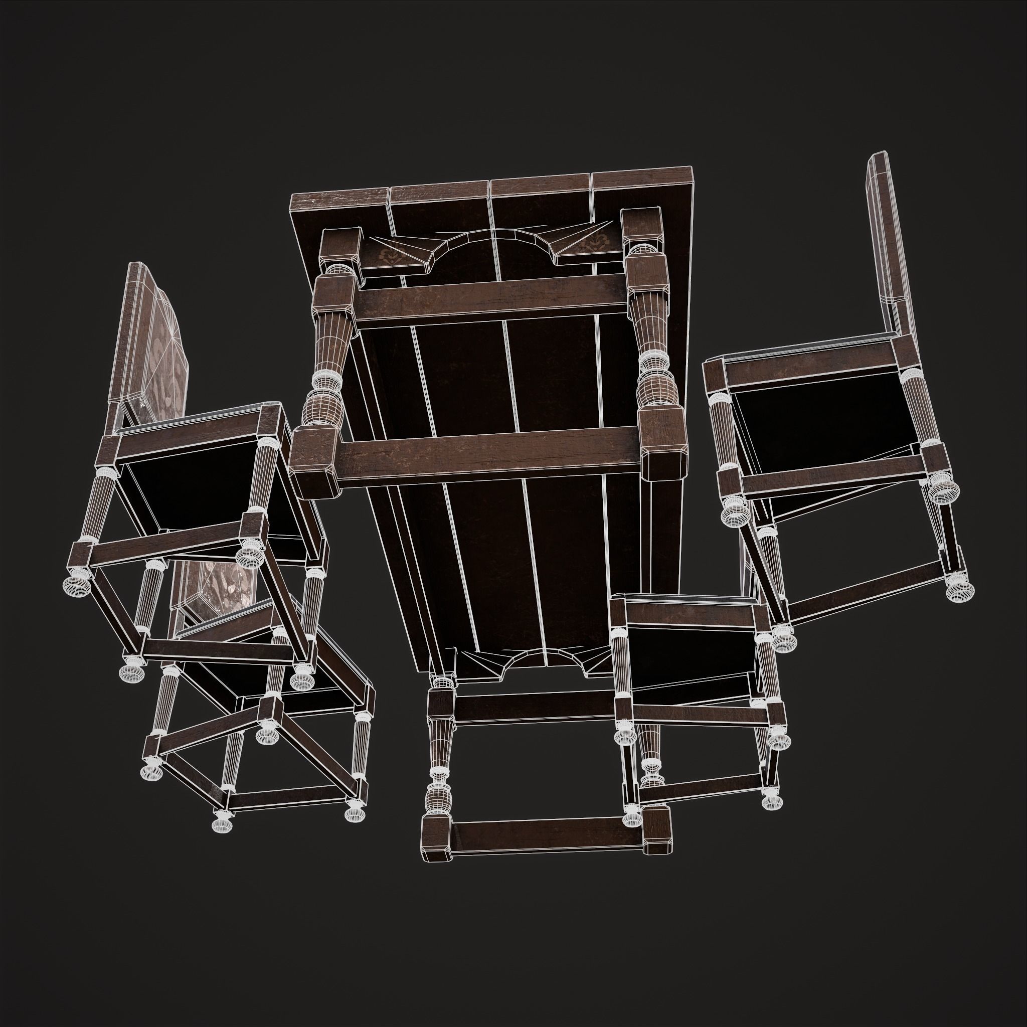 Elegant Table and Chair Collection _24