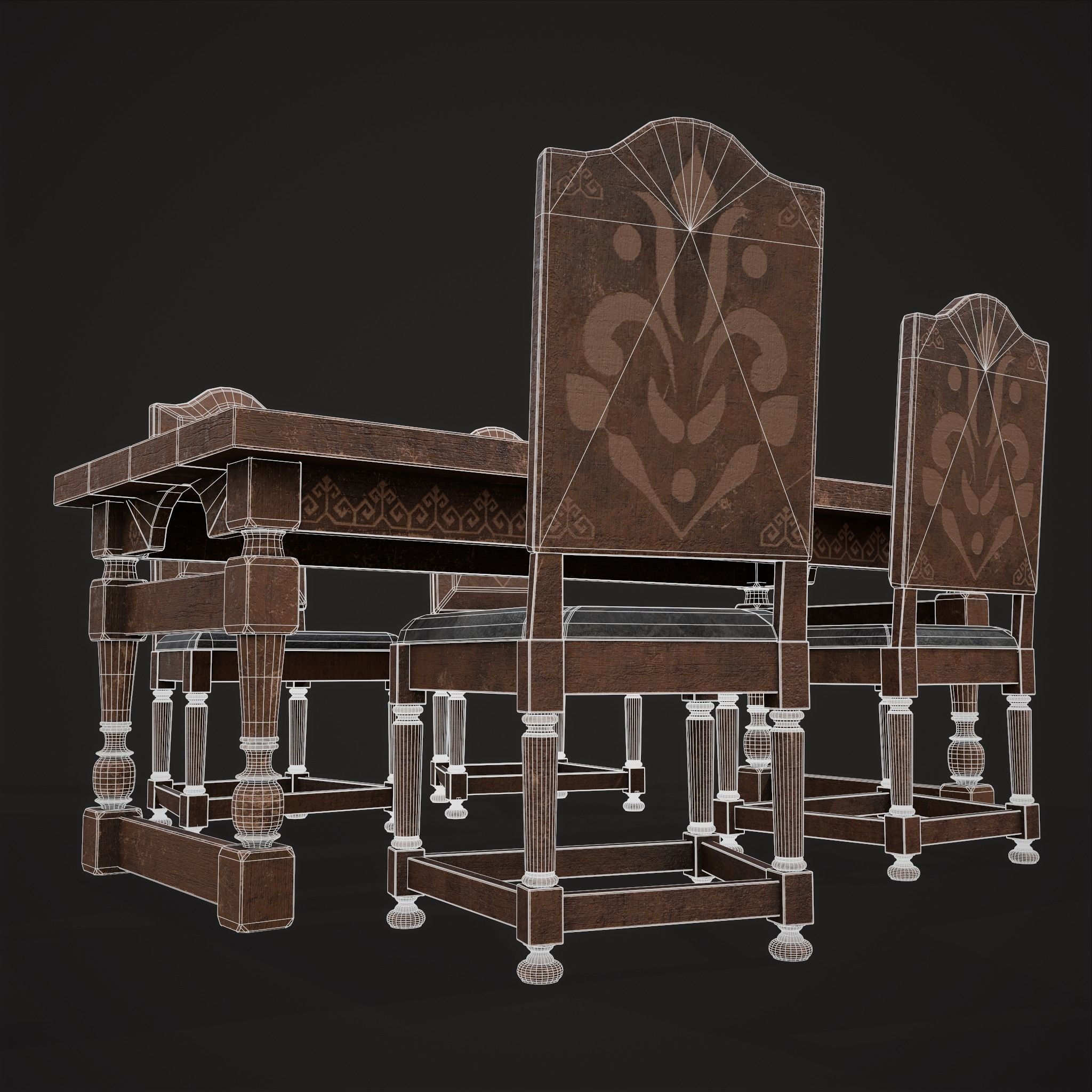 Elegant Table and Chair Collection _18