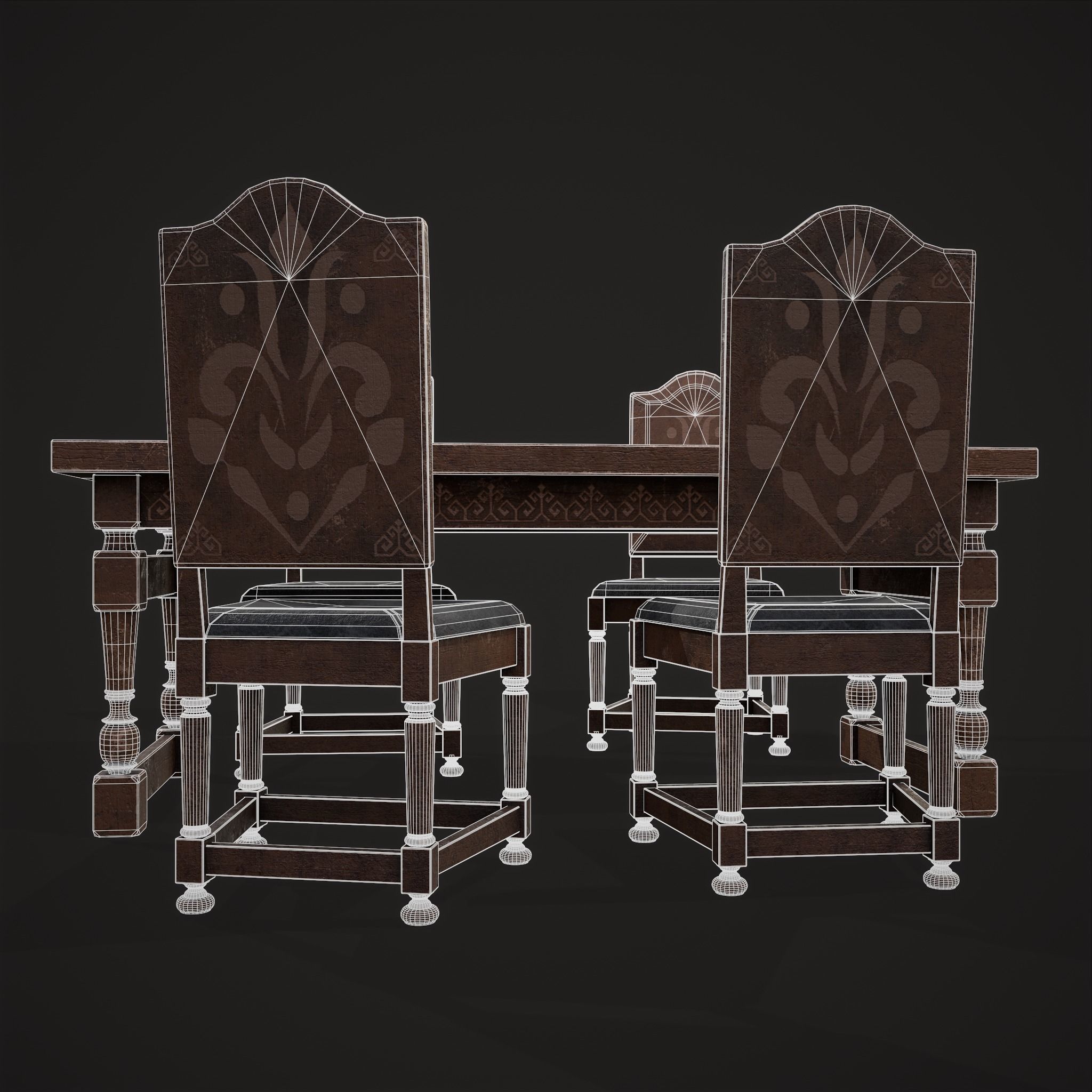 Elegant Table and Chair Collection _14