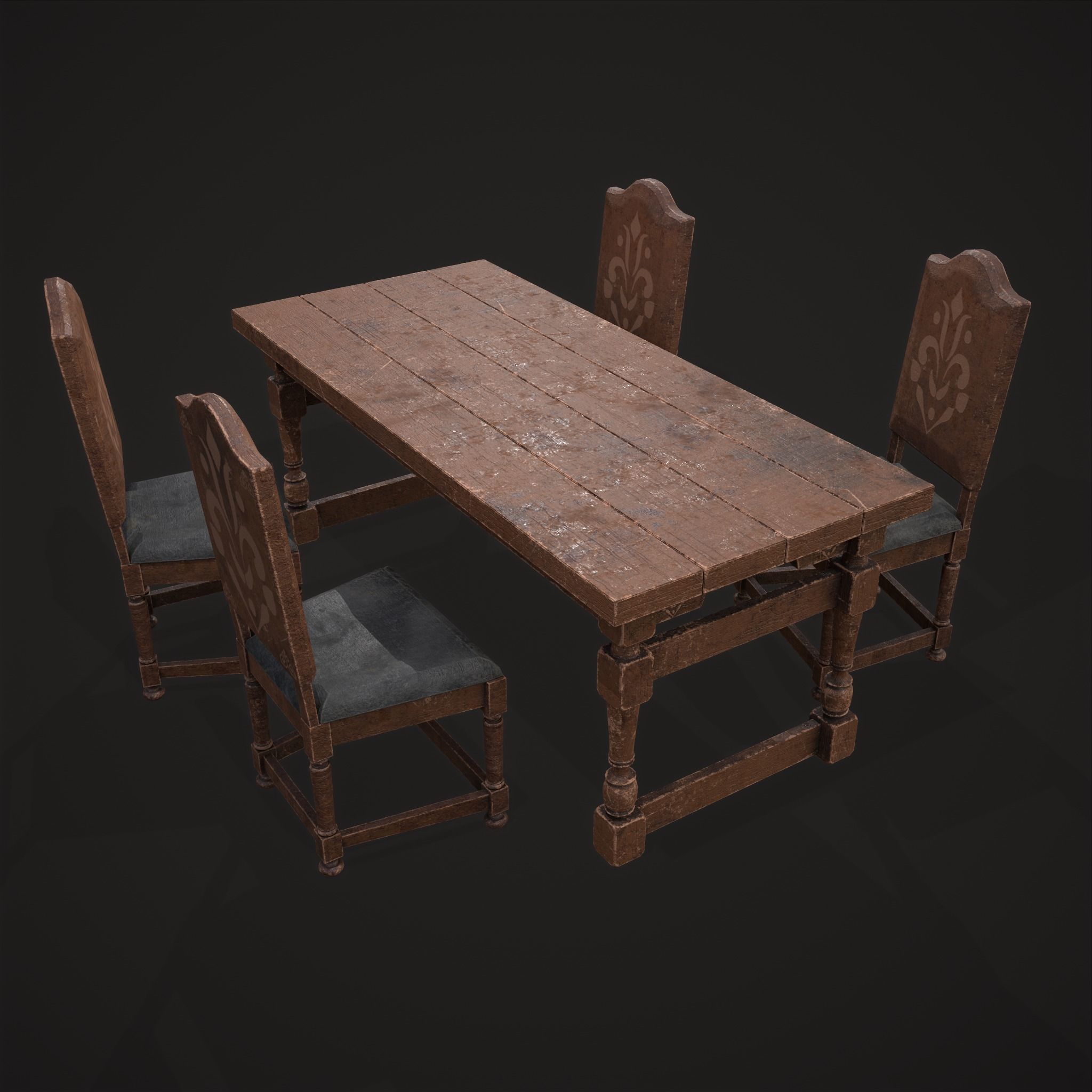 Elegant Table and Chair Collection _11