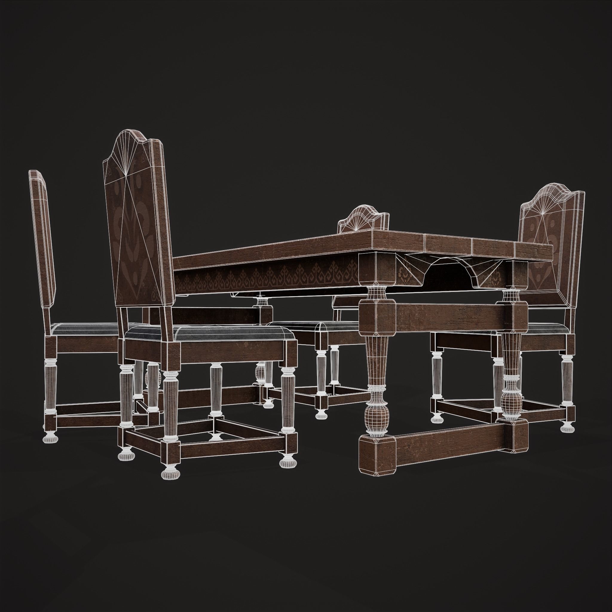 Elegant Table and Chair Collection _16