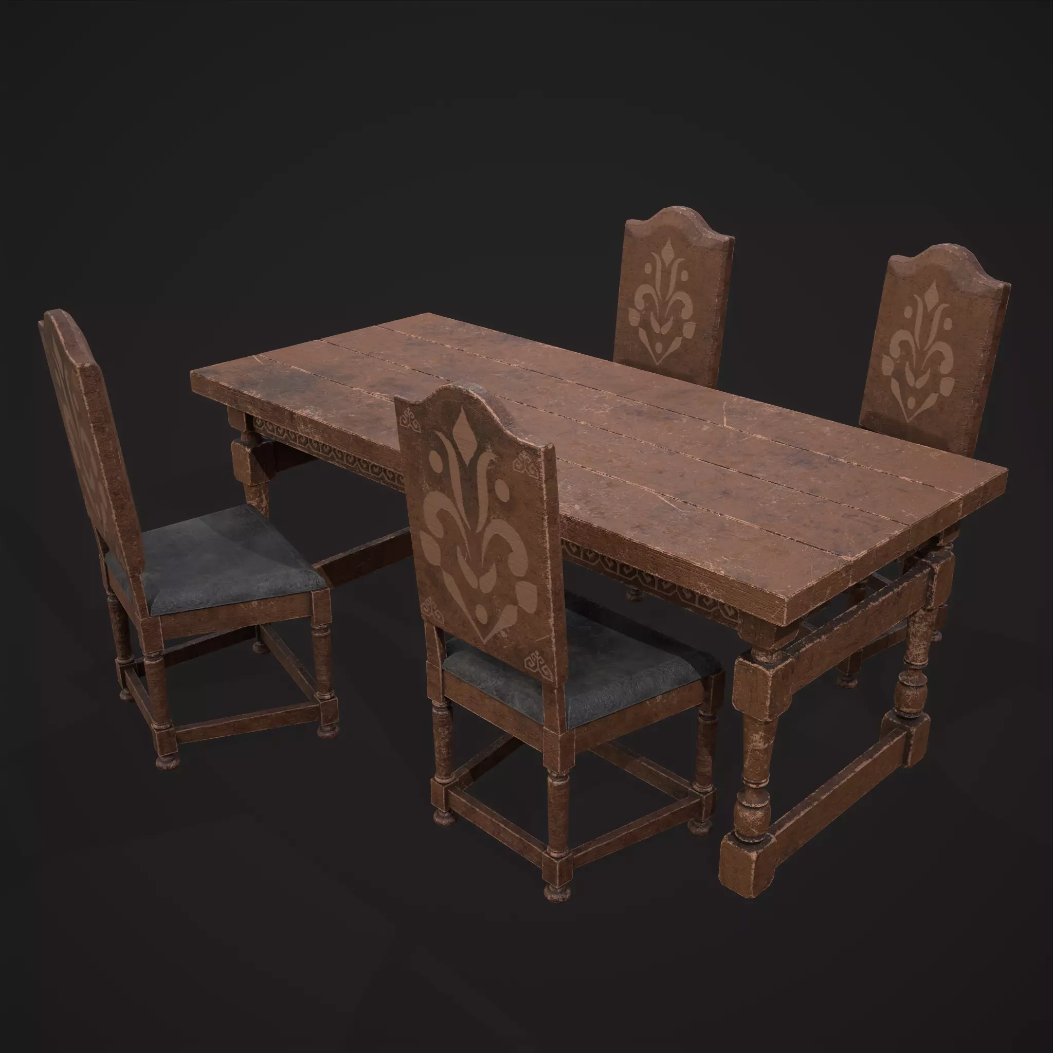 Elegant Table and Chair Collection _0