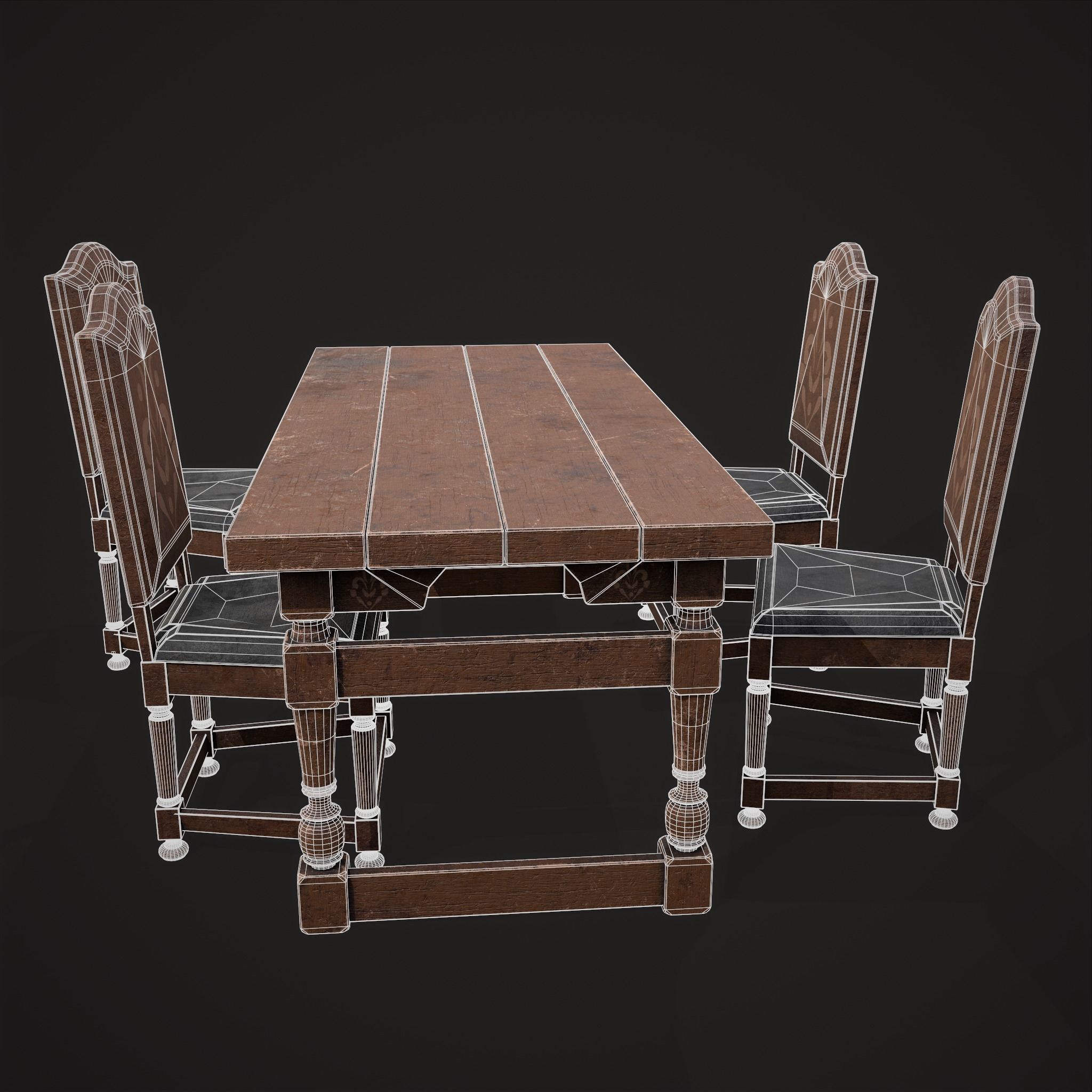 Elegant Table and Chair Collection _10