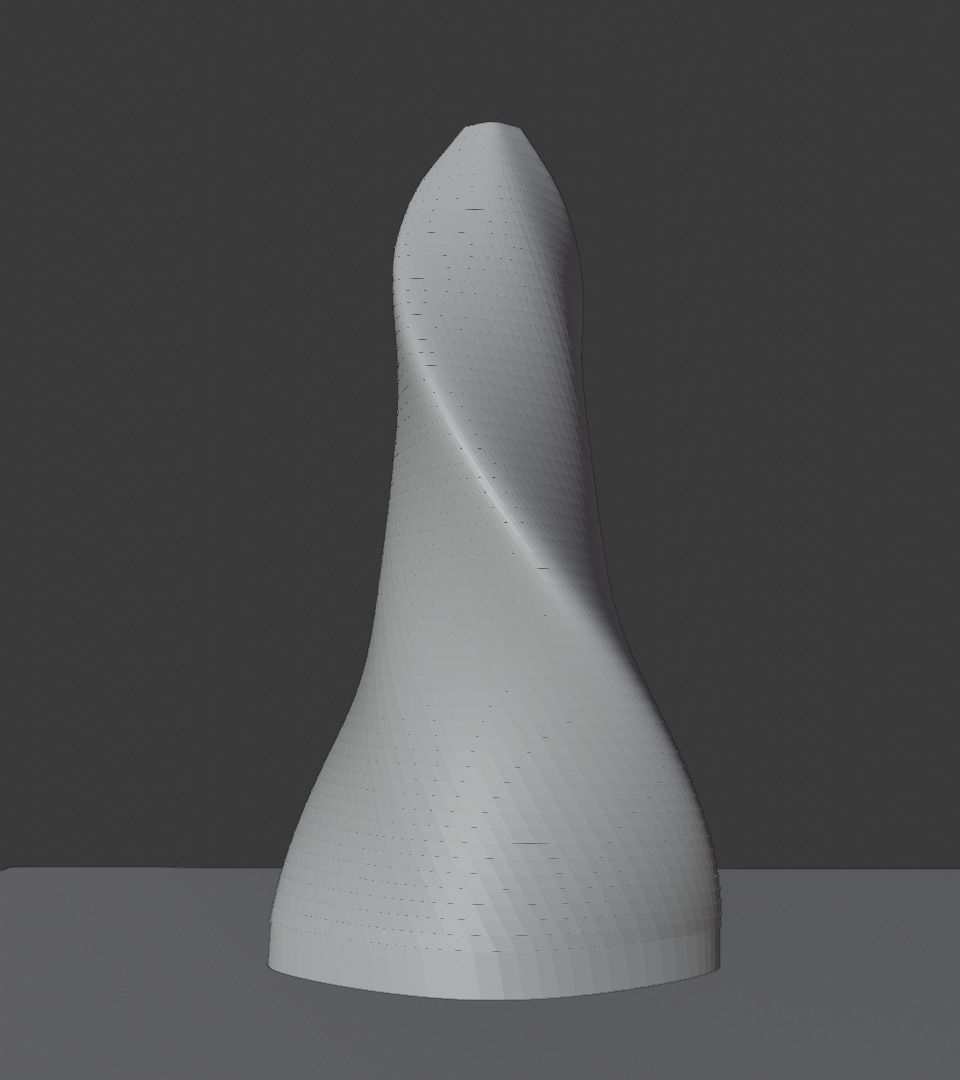 Skyscraper twisted 3D model_15