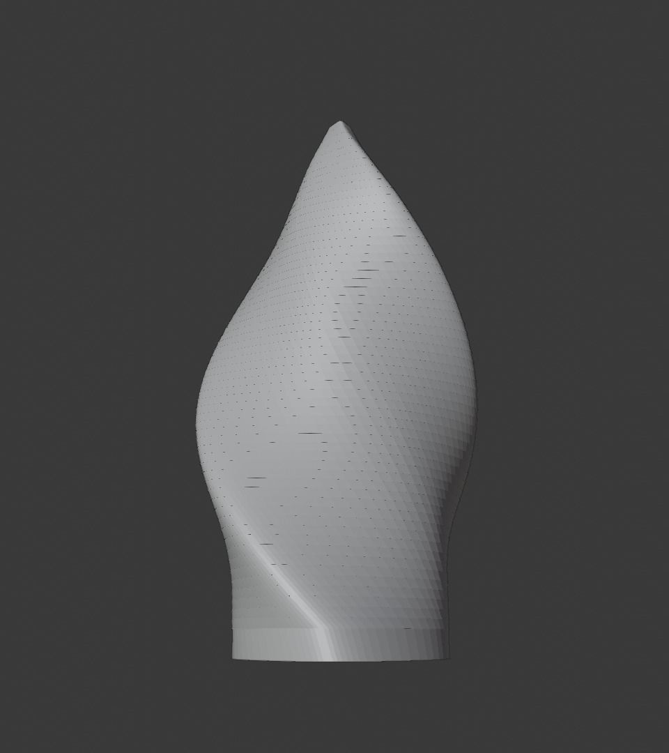 Skyscraper twisted 3D model_19