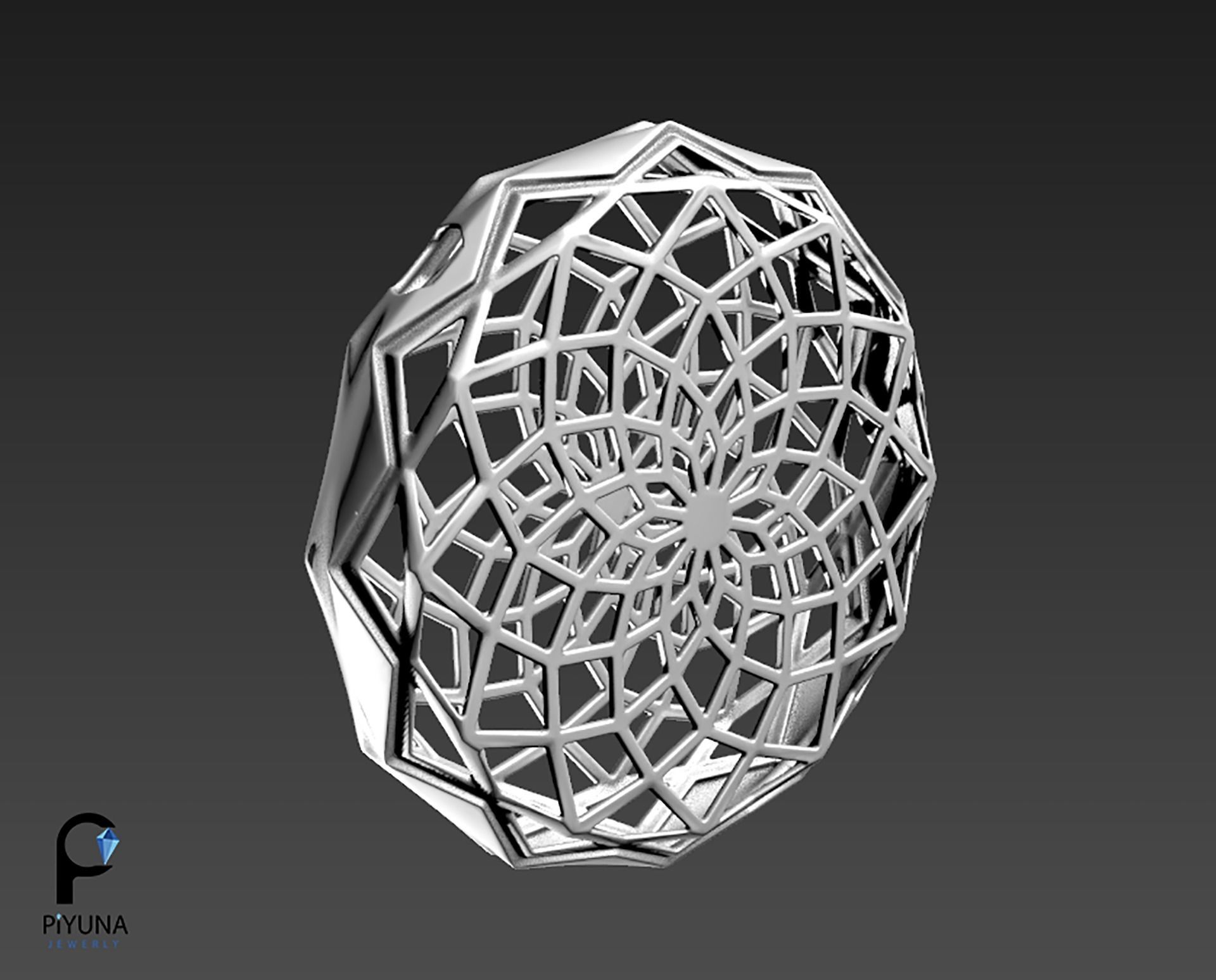 Eslimi Pendant 04 3D print model_7