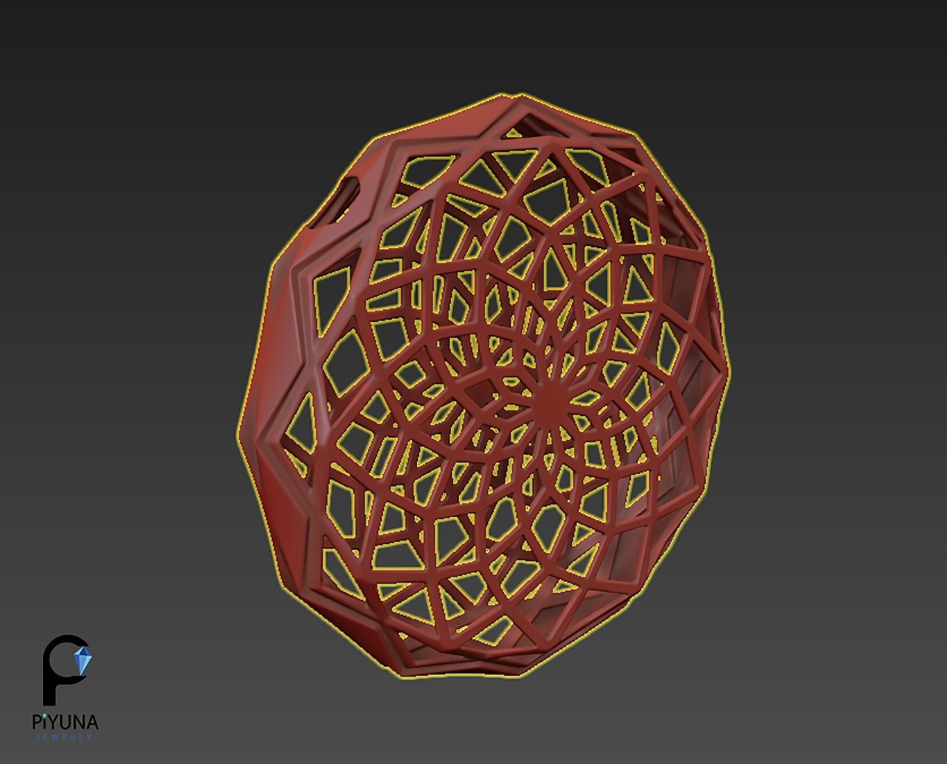 Eslimi Pendant 04 3D print model_8