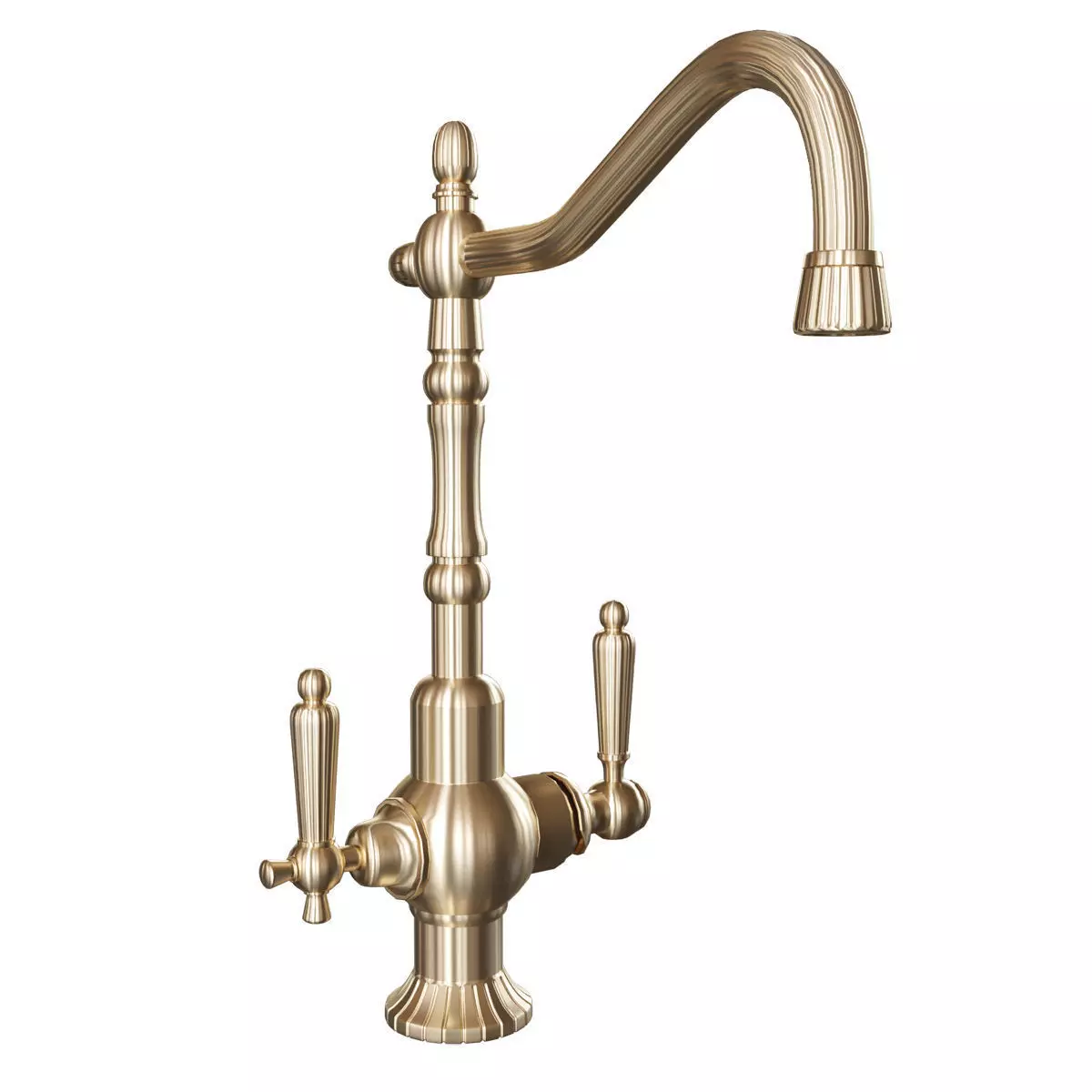 ZORG ZR 351 Kitchen Mixer 3D model_0