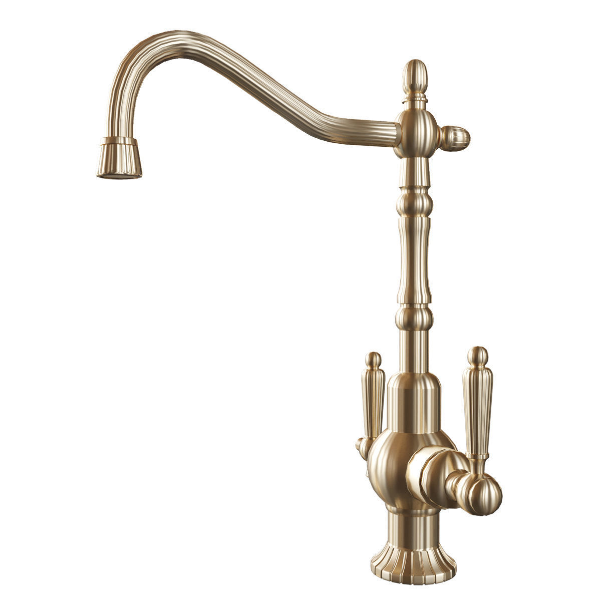 ZORG ZR 351 Kitchen Mixer 3D model_1