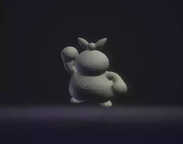 Pokemon Makuhita 3D Model - 50 mm - Ready to print 3D print model