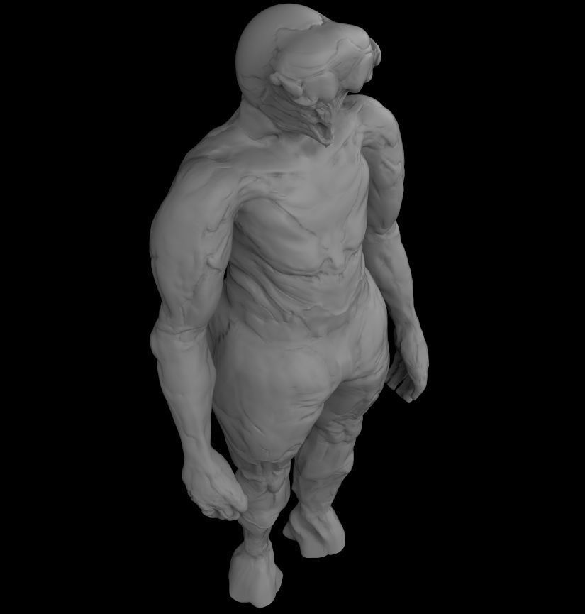 FPBA0006 human figure Free 3D model_5